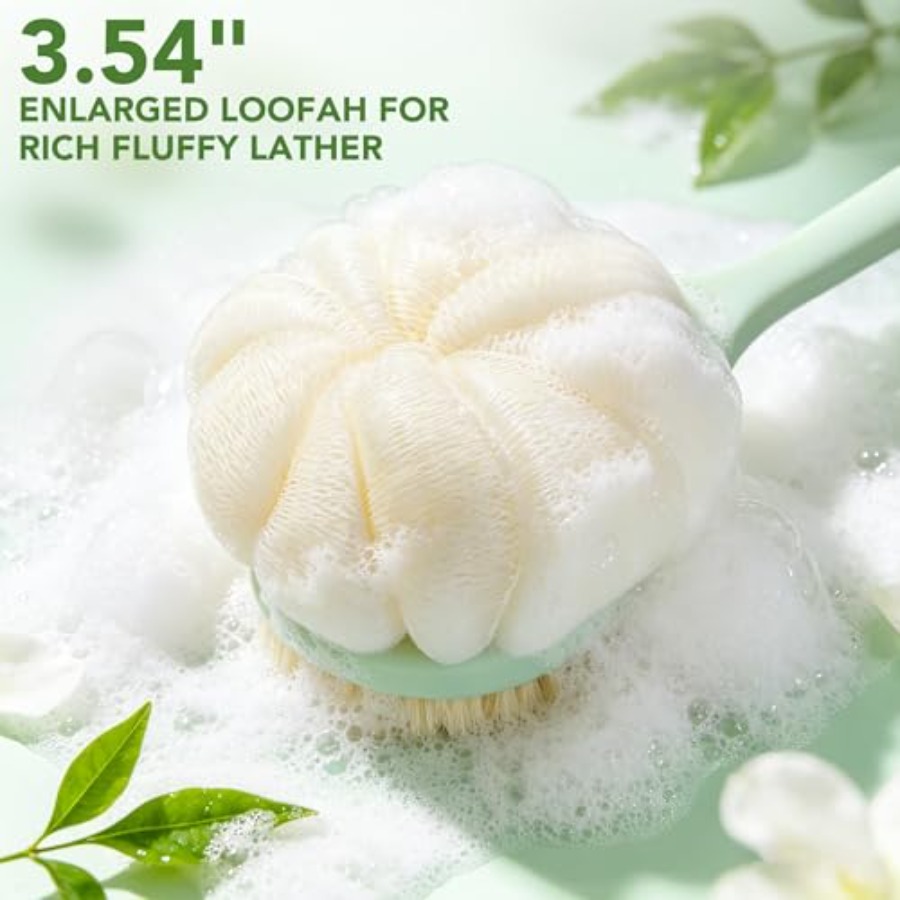 Back Scrubber for Shower, 15.7 - Dry Brush Body ulasan dan harga
