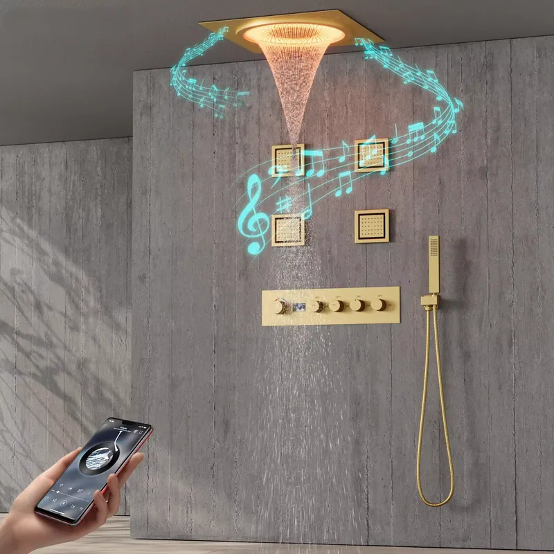 Smart LED Shower Set Bathroom  - Spa & Wellness Joule ulasan dan harga