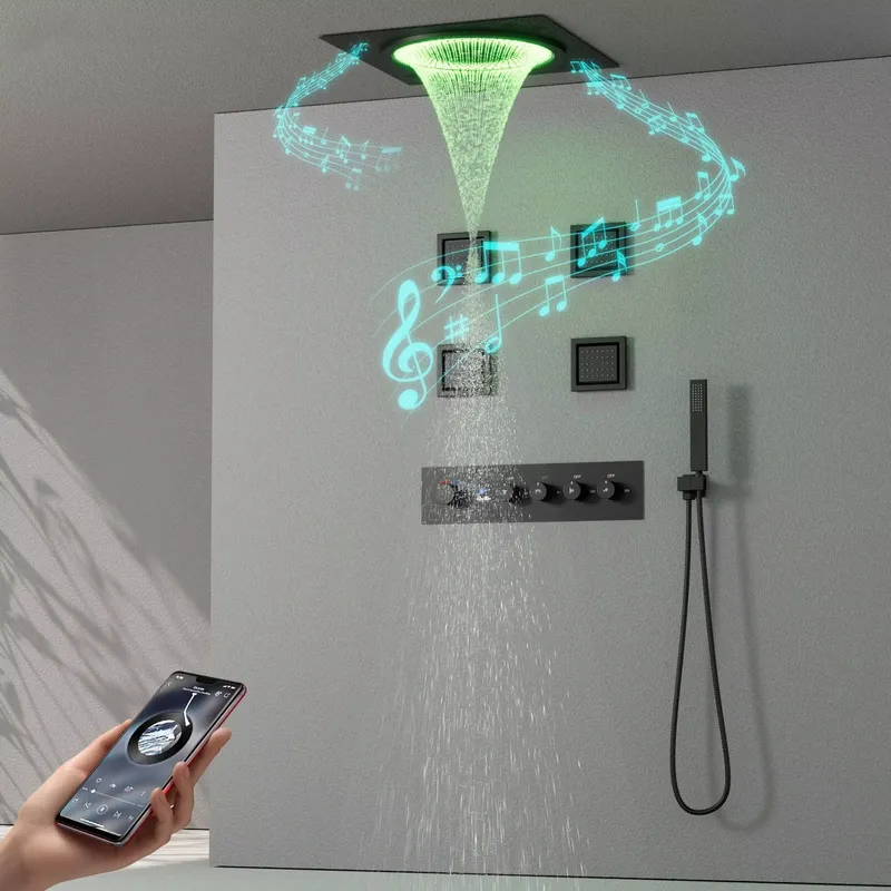 Smart LED Shower Set Bathroom  - Spa & Wellness Joule ulasan dan harga