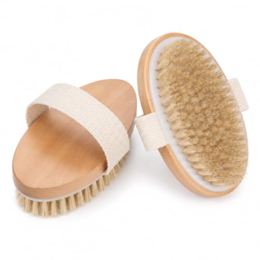 Dry Body Brush 2 Pack, Natural - Dry Brush Body ulasan dan harga