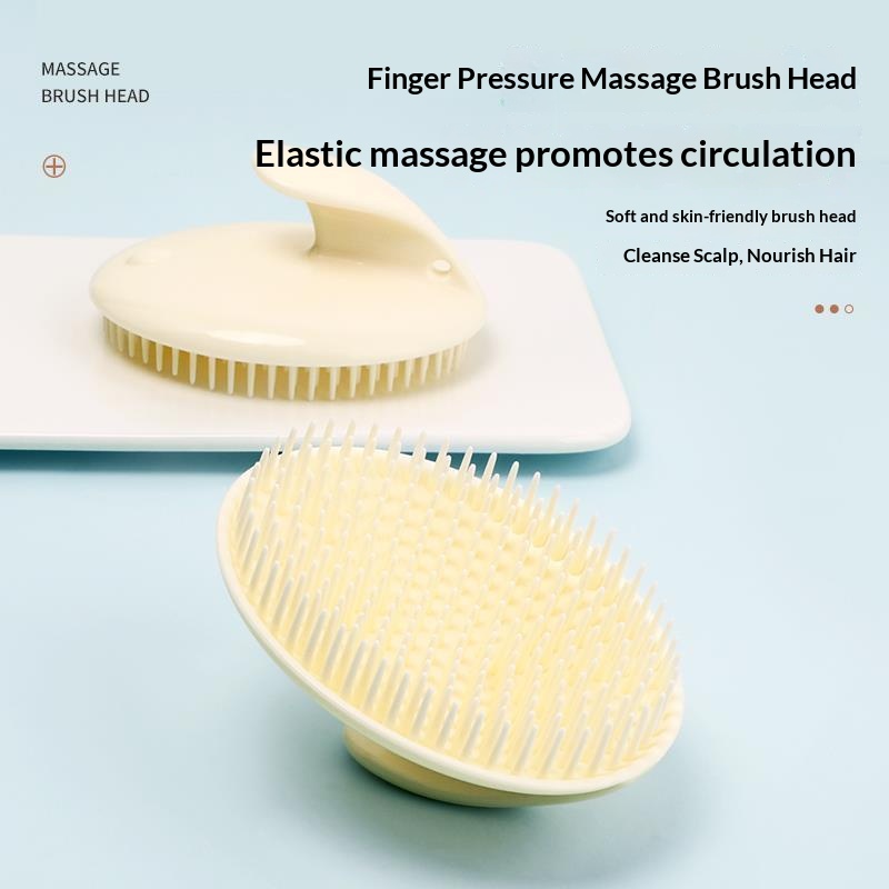 Soft Silicone Scalp Massager S - Dry Brush Body ulasan dan harga
