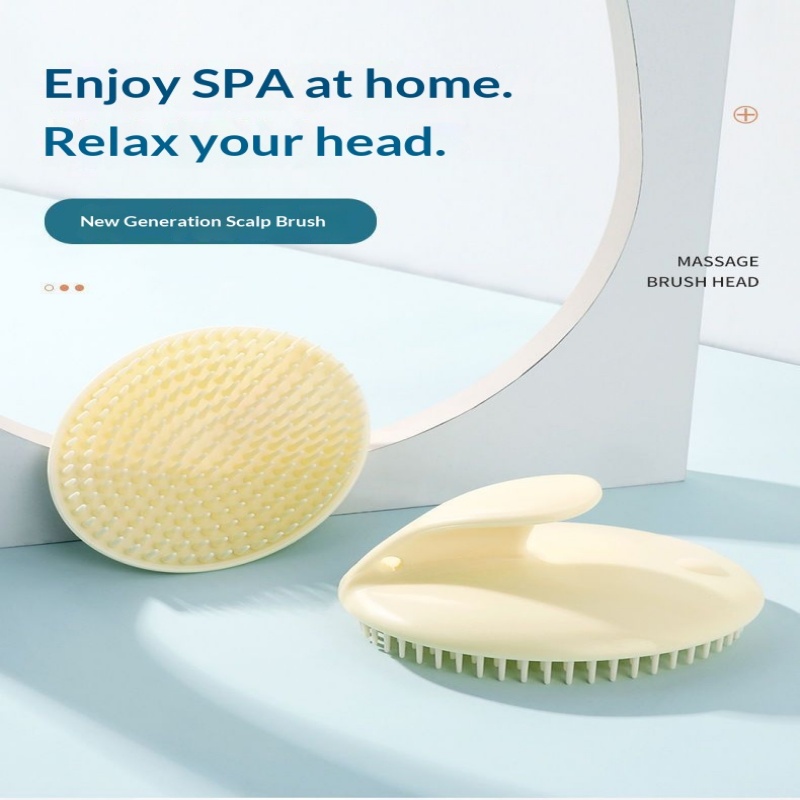 Soft Silicone Scalp Massager S - Dry Brush Body ulasan dan harga