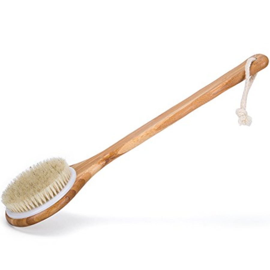 Janrely Bath Dry Body Brush Na - Dry Brush Body ulasan dan harga