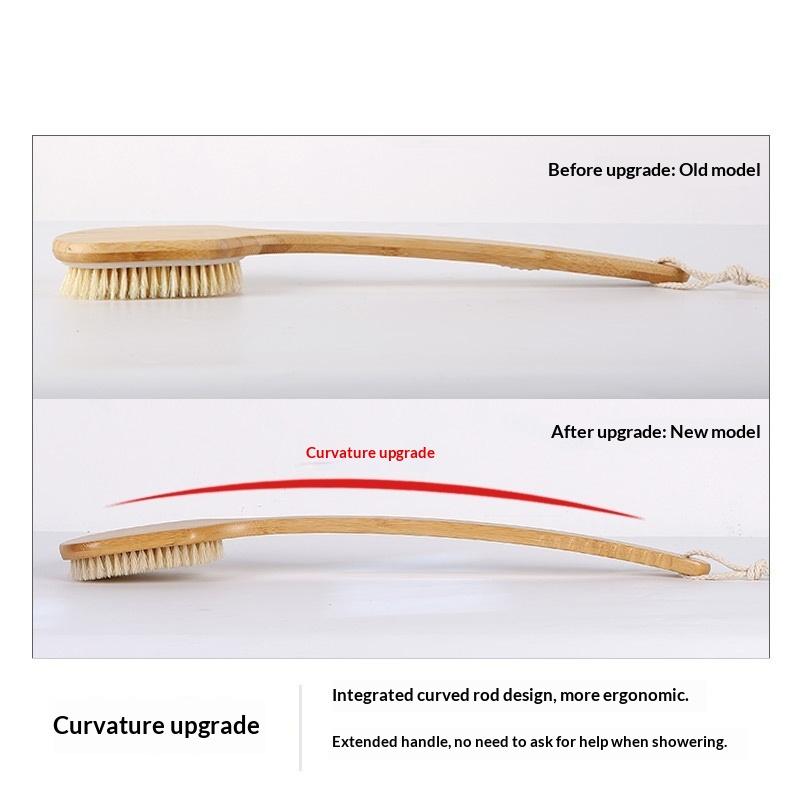 56cm/43cm Back Scrubber Curved - Dry Brush Body ulasan dan harga