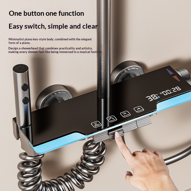 Grey Gun Shower Set Luxury Hot - Spa & Wellness Joule ulasan dan harga