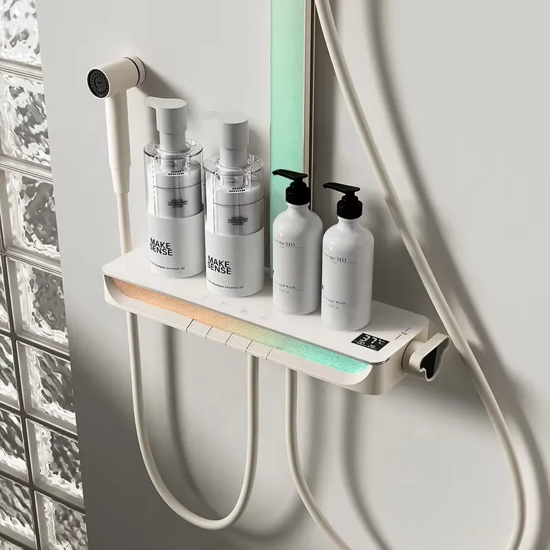 Brass Digital Waterfall Shower - Spa & Wellness Joule ulasan dan harga