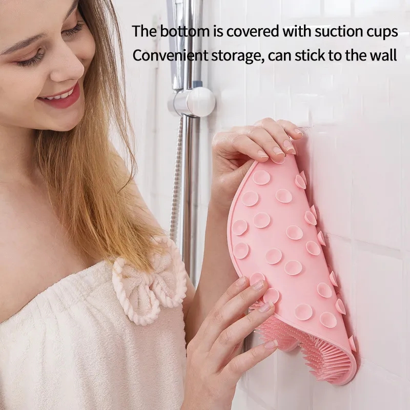 Exfoliating shower massage foo - Dry Brush Body ulasan dan harga