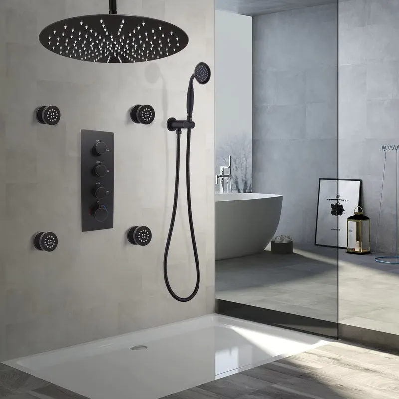4-Piece Matte Black Ceramic Ad - Spa & Wellness Joule ulasan dan harga