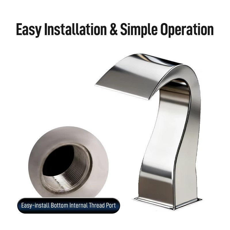 Stainless Steel Arc Hook Nozzl - Spa & Wellness Joule ulasan dan harga