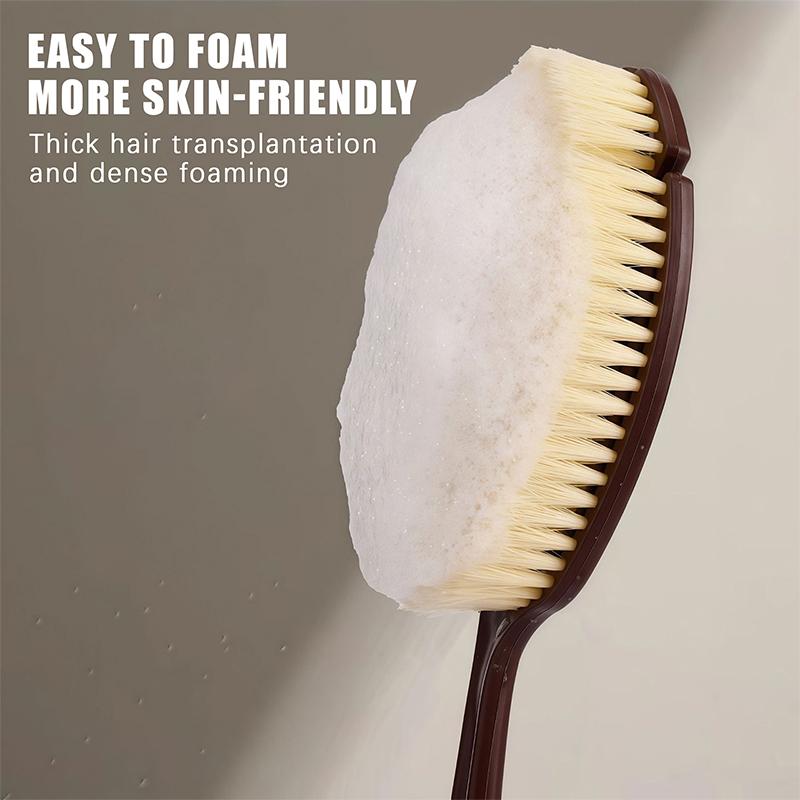 【1Pc 2 In 1 Body Massage Brush - Dry Brush Body ulasan dan harga