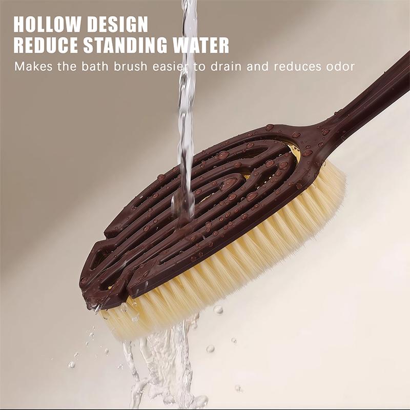 【1Pc 2 In 1 Body Massage Brush - Dry Brush Body ulasan dan harga