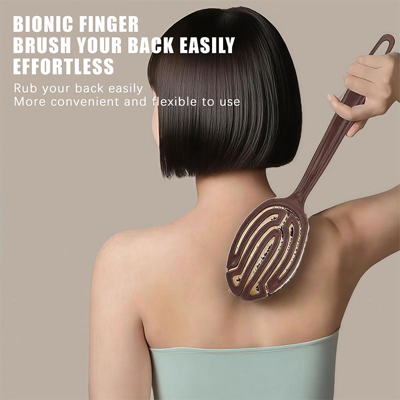 【1Pc 2 In 1 Body Massage Brush - Dry Brush Body ulasan dan harga