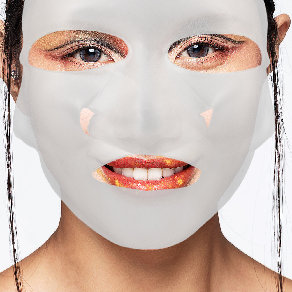 2Pcs Silicone Face Mask Cover  - Face Mask Silicone ulasan dan harga