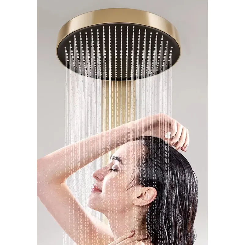 Brass Rainfall Shower Panel Se - Spa & Wellness Joule ulasan dan harga